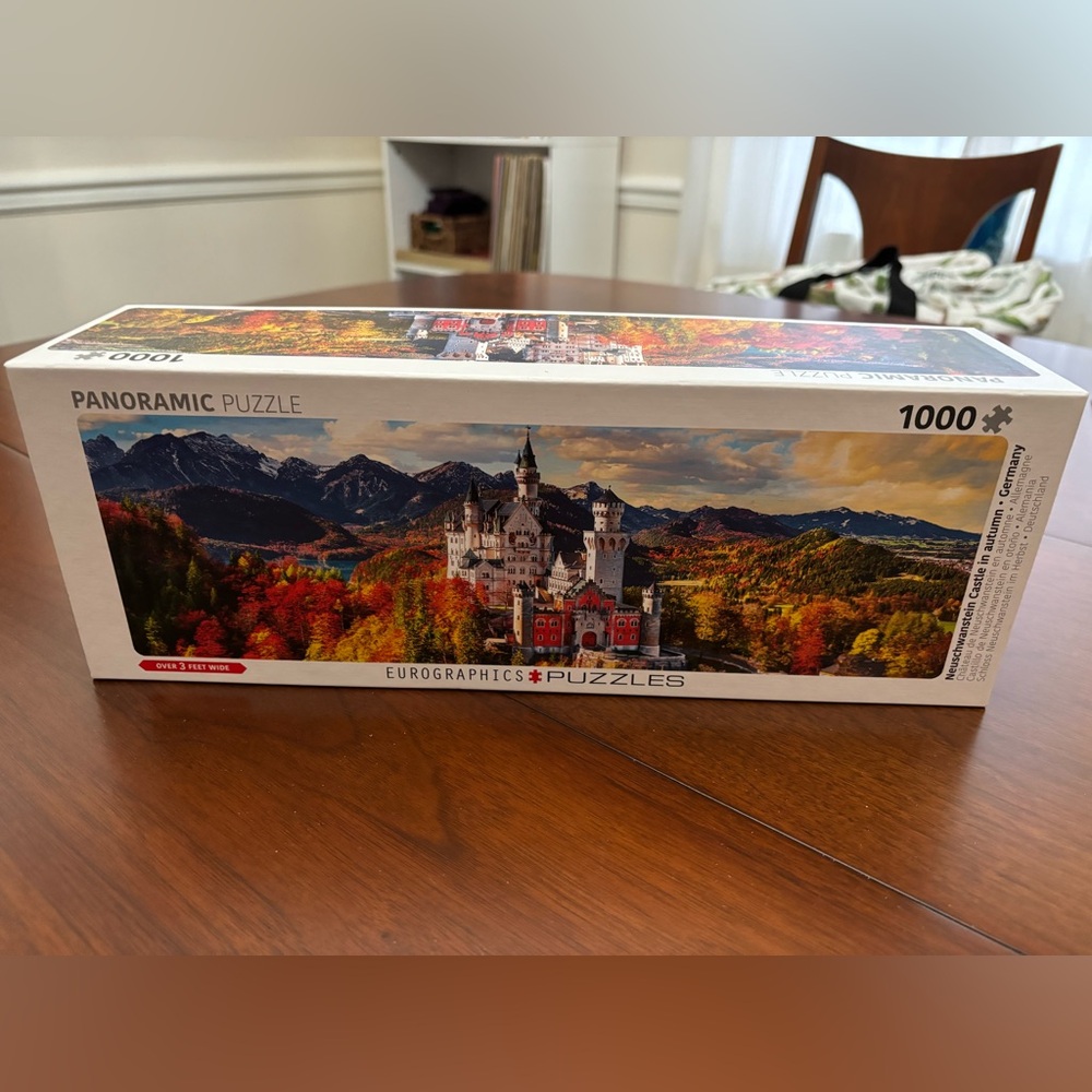 Panoramic Castle 1000 Piece Puzzle